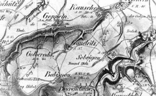 Bannewitz-Goppeln. Oberreit, Sect. Dresden, 1821/22