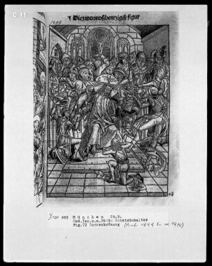 Schatzbehälter oder Schrein der waren reichtümer des heils und ewyger seligkeit genannt — Fig. 72, Dornenkrönung