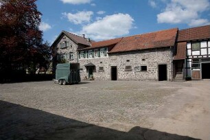 Sachgesamtheit Wirtschaftshof der Unterburg; Rabenau, Burgstraße 12