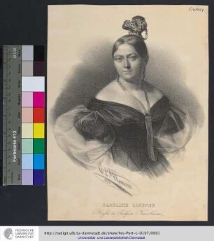 Caroline Lindner : Mitglied des Frankfurter Nationaltheaters