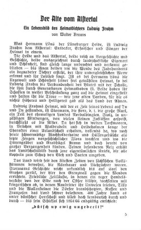 Der Alte vom Alstertal