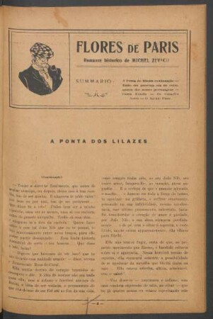 Flores de Paris : Romance histórico