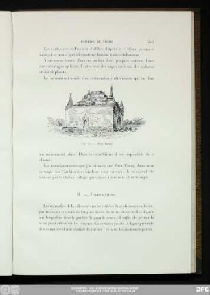 D. — Fortifications.