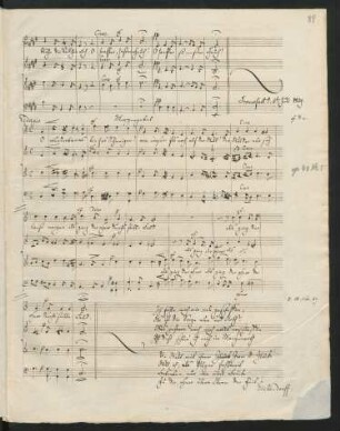 Morgengebet; Coro; C-Dur; MWV F 15; op.48,5