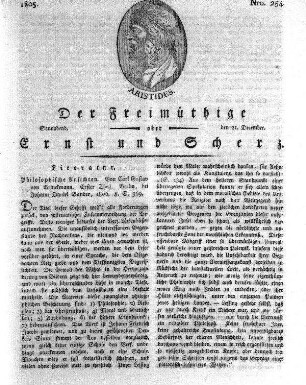 Nro. 254, Sonnabend den 21. December