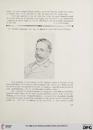 2.Ser. 2.1909: De werkzaamheid van Dr. A. Bredius aan het Mauritshuis