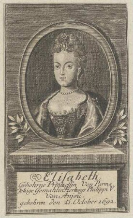 Bildnis der Elisabeth von Spanien