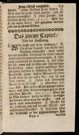 839-844, Das zweyte Capitel