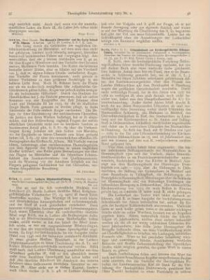 37-38 [Rezension] Risch, Adolf, Luthers Bibelverdeutschung
