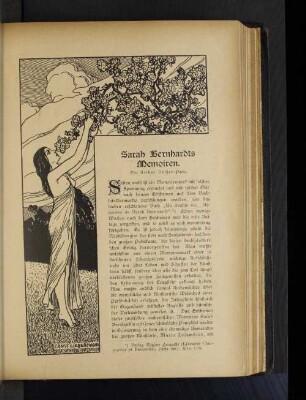 Sarah Bernhardts Memoiren