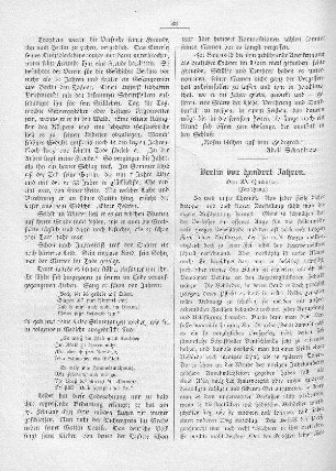 Berlin vor hundert Jahren