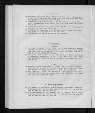 III. Entbindungsanstalten.