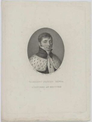 Bildnis des Valeriano Aloysio Brera