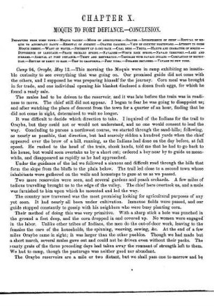 Moquis to Fort Defiance. - Conclusion.