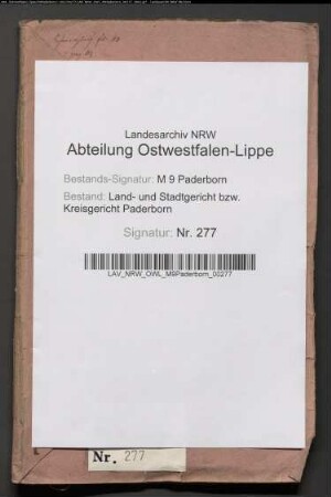 Bischof Friedrich Clemens Freiherr v. Ledebur zu Paderborn