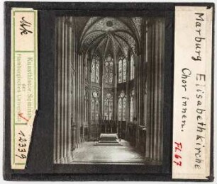 Marburg: St. Elisabeth, Chor