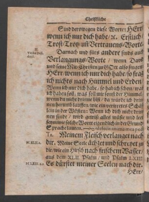 II. Verba Desiderii. [II. Als Verlangungs-Wortt.]