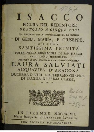Isacco figura del Redentore