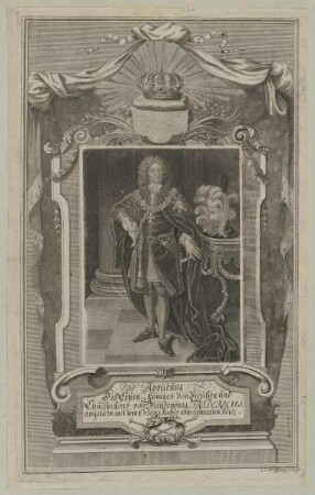 Bildnis des Königs Fridericus