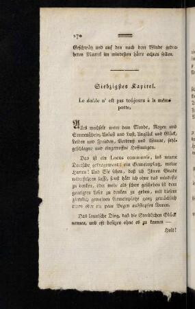270-294, Siebzigstes Kapitel. - Vier und siebzigstes Kapitel.