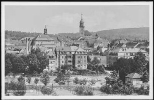 Bischofswerda. Blick auf Bischofswerda