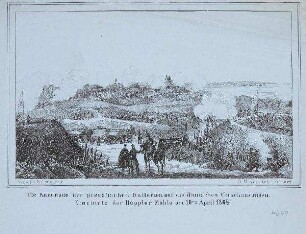 Kannonade auf die Düppeler Schanzen 10.4.1864
