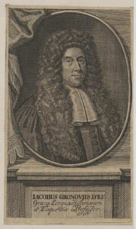 Bildnis des Jacobus Gronovius