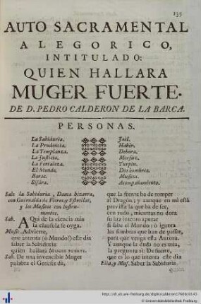 Quien hallarà Muger fuerte.