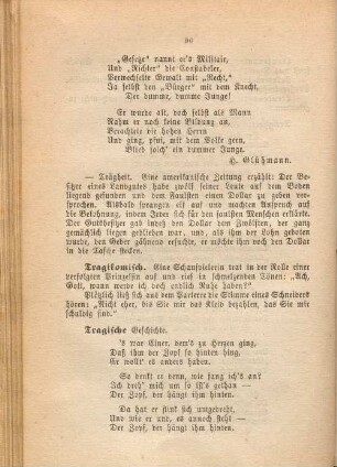 Tragische Geschichte.