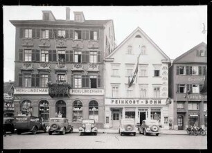 Charlottenplatz; Haus Lindenmann und Böhm