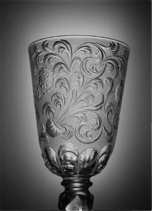 Deckelpokal (mit Akanthusranken) aus Schloß Moritzburg