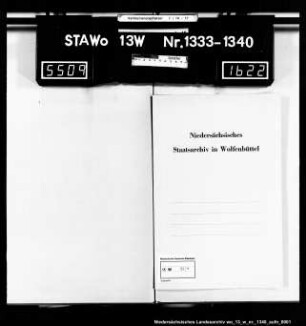 Grundsteuerrolle der Commune Timmern für das Jahr 1811