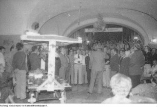 Dresden, Sächsischer Bergsteigerchor "Kurt Schlosser" Dresden, Auftritt im Ratskeller, 1978