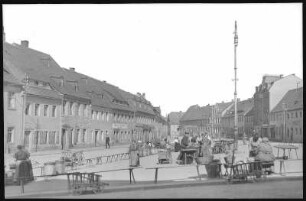 Hartha. Marktplatz