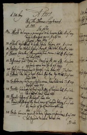 Aus Tho. Osborne Supplement. A. 1751.