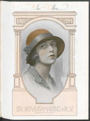 Señorita Luisa Martínez de Hoz