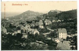 Blankenburg. Blick auf Blankenburg