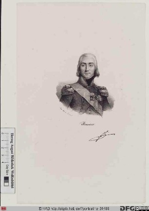 Bildnis Jean-Baptiste Bessières, 1809 duc d'Istrie