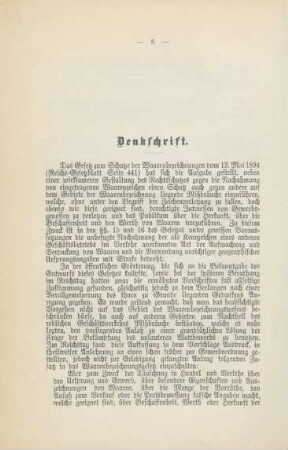 Denkschrift