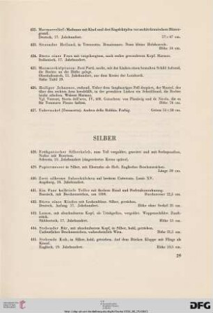 Silber (Nr. 428-470)
