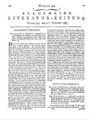 Abresch, P.: Paraphrasis et annotationum in Epistolam ad Hebraeos specimen. Leiden: Honkoop 1786