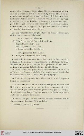Séance du Comité du 7 mars 1883