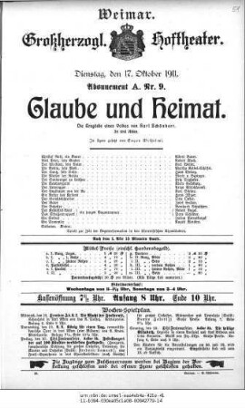 Glaube und Heimat