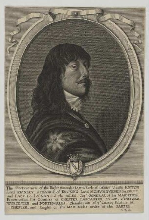 Bildnis des Iames of Derby