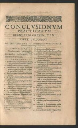 De Privilegiorum Et Contractuum Confirmatione, eorundemque extensione.