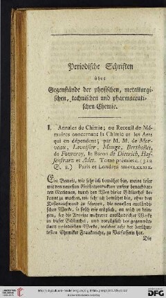Periodische Schriften