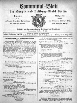 1869,10: No. 10, 7. März 1869