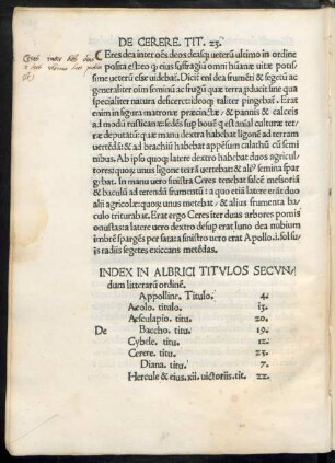 Index In Albrici Titulos ...