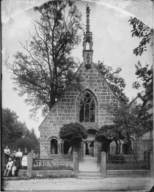Bad Herrenalb Klosterkirche - Ruine Paradies Ansicht von Westen