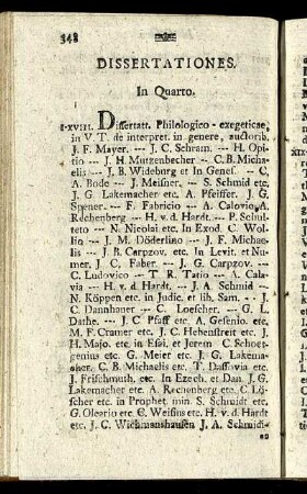 Dissertationes.